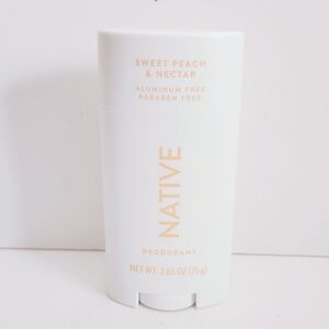 🐢2/$15 Native Deodorant Stick Sweet Peach & Nectar